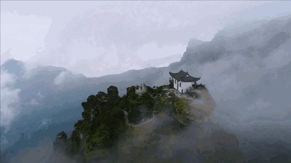 梵净山雨后新景